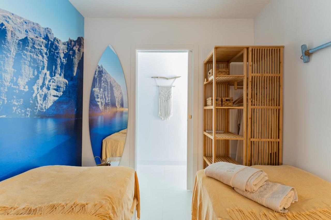 Zama Tamara - Swimming Pool - Ac Apartman Acantilado de los Gigantes Kültér fotó