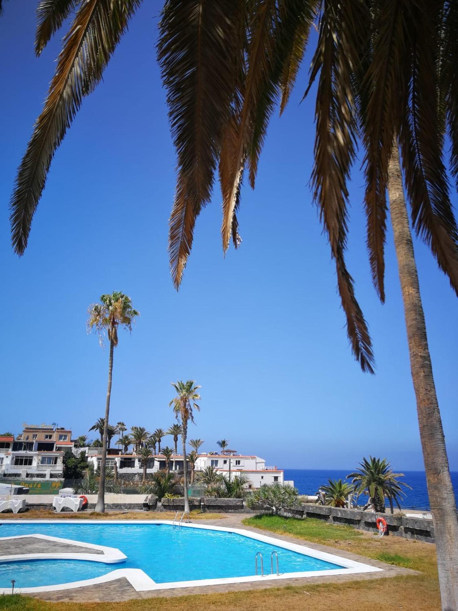 Zama Tamara - Swimming Pool - Ac Apartman Acantilado de los Gigantes Kültér fotó