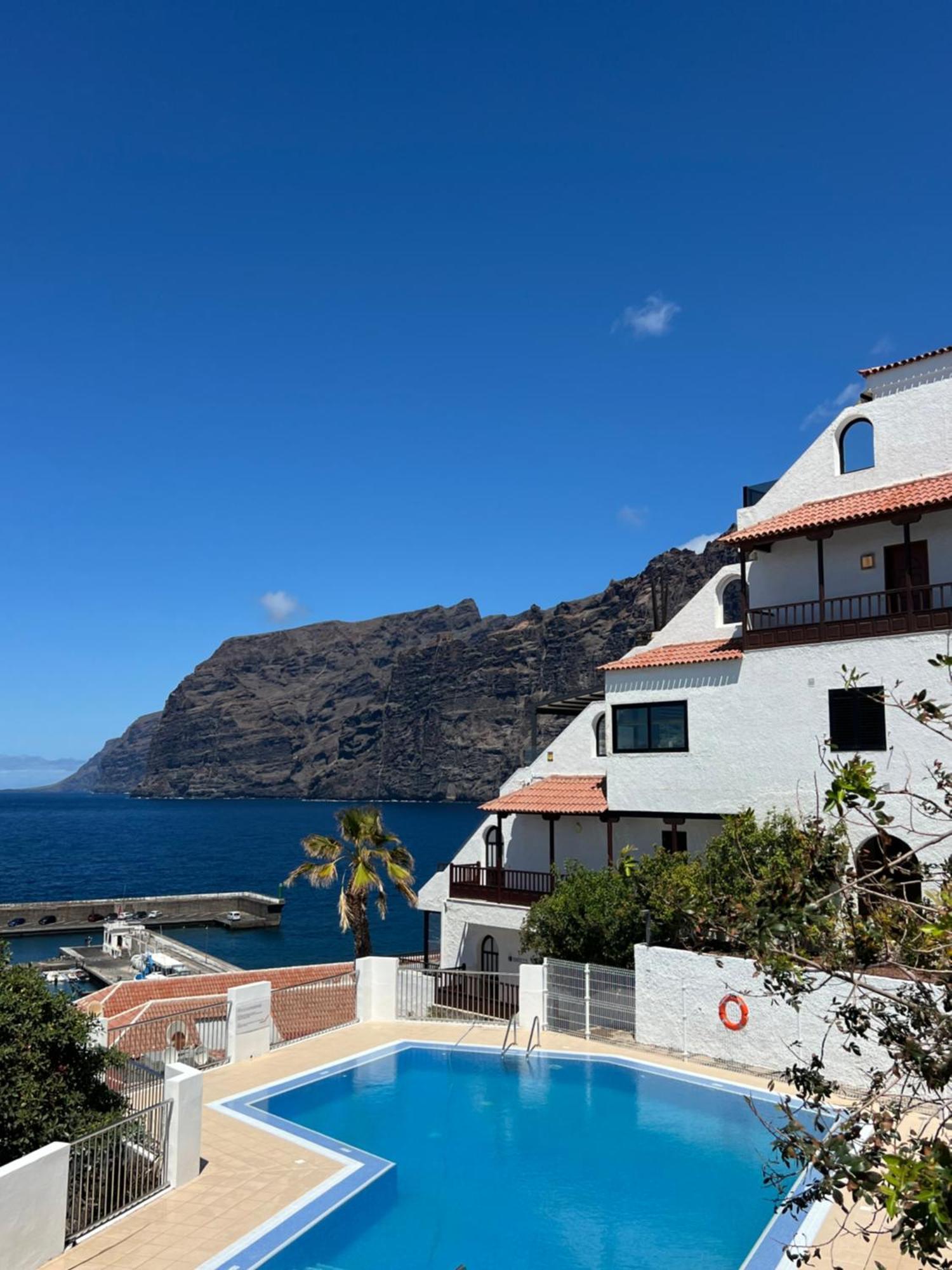 Zama Tamara - Swimming Pool - Ac Apartman Acantilado de los Gigantes Kültér fotó