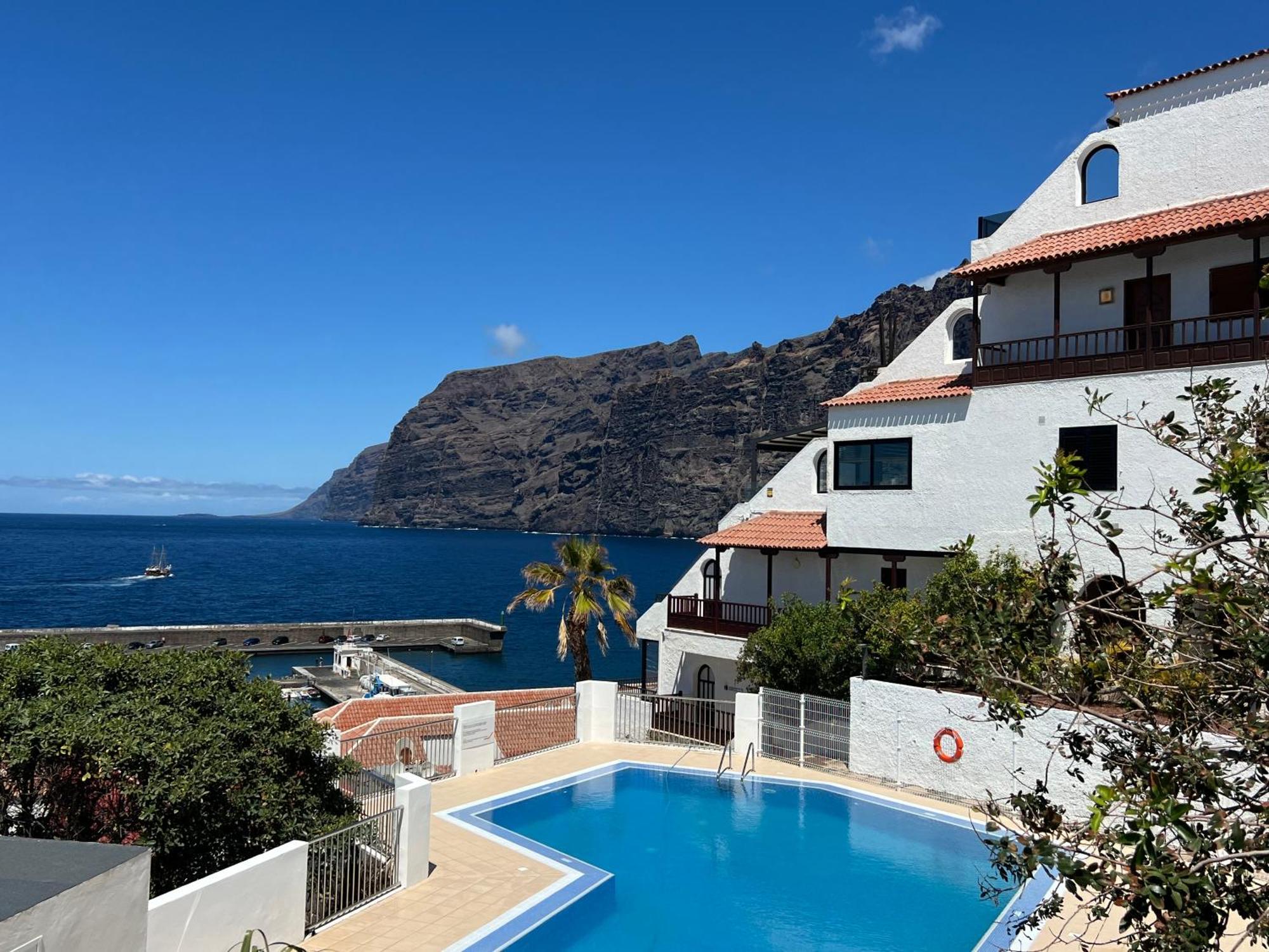Zama Tamara - Swimming Pool - Ac Apartman Acantilado de los Gigantes Kültér fotó